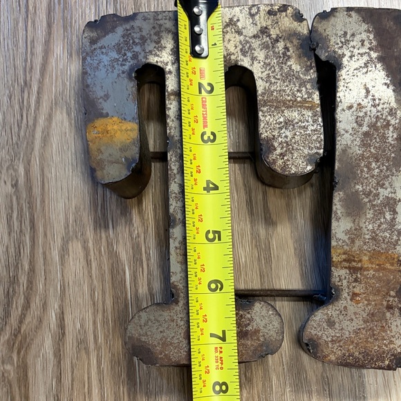 Rustic Metal 'The Ranch' Wall Decor - Picture 4 of 16